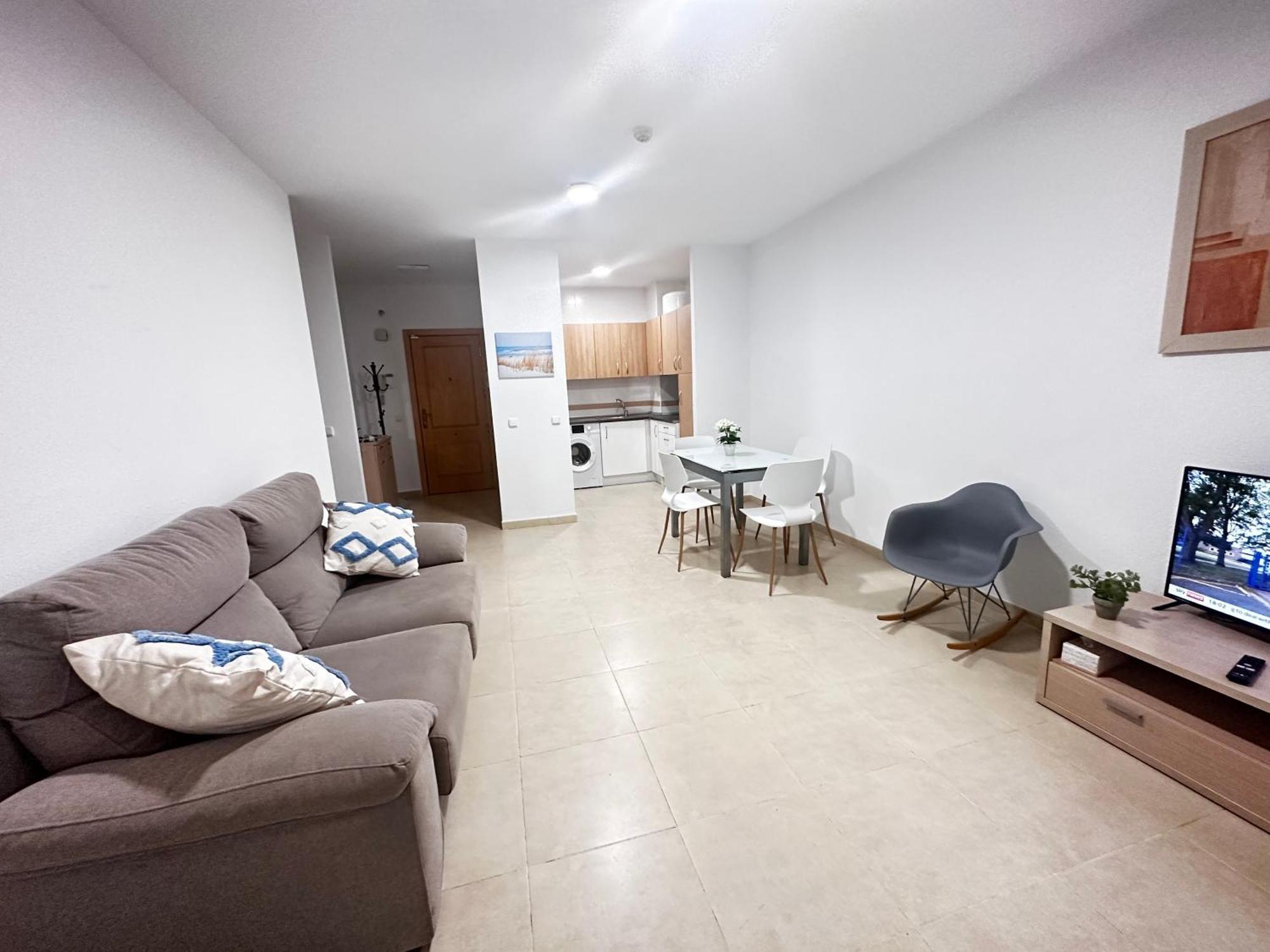 Luxurious Spacious Three Bedroom Apartment On Beachfront Almerimar Exterior foto
